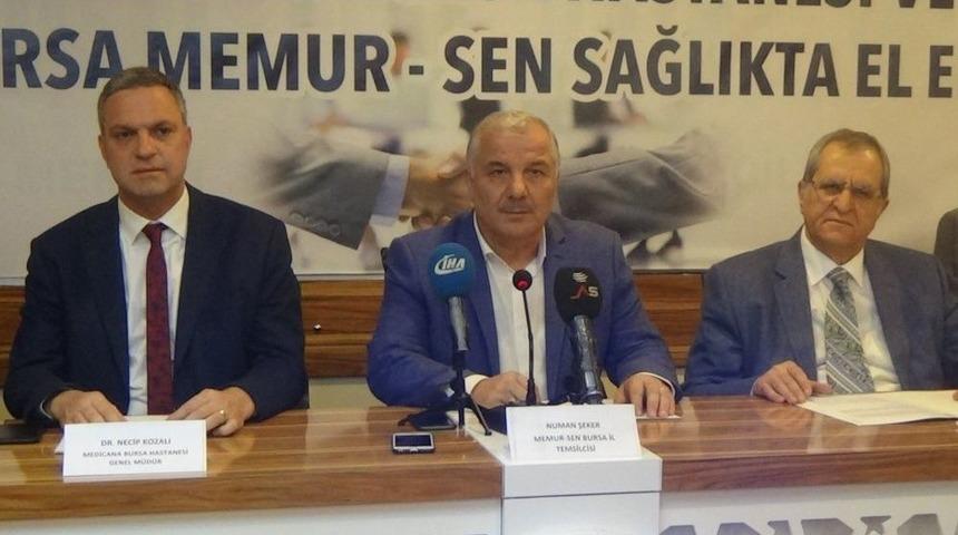 Memur-sen Bursa İl Temsilciliği&rsquo;nden &Uuml;yelerine Sağlık Ayrıcalığı