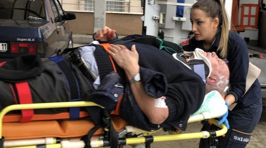 Ehliyetsiz S&uuml;r&uuml;c&uuml;n&uuml;n &Ccedil;arptığı Yaya Ağır Yaralandı