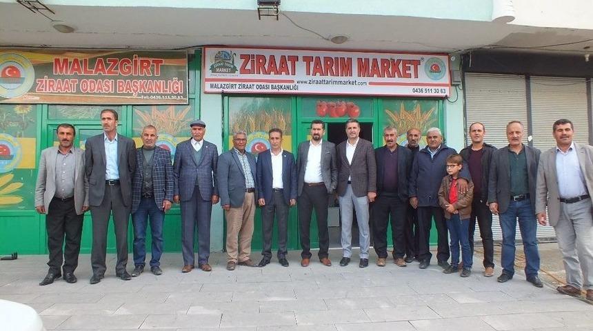 Malazgirte &lsquo;ziraat Tarım Marketi&rsquo; A&ccedil;ıldı