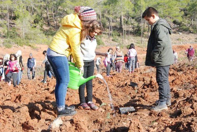 1700 &Ouml;ğretmen İ&ccedil;in 1700 Fidan Toprakla Buluştu 1