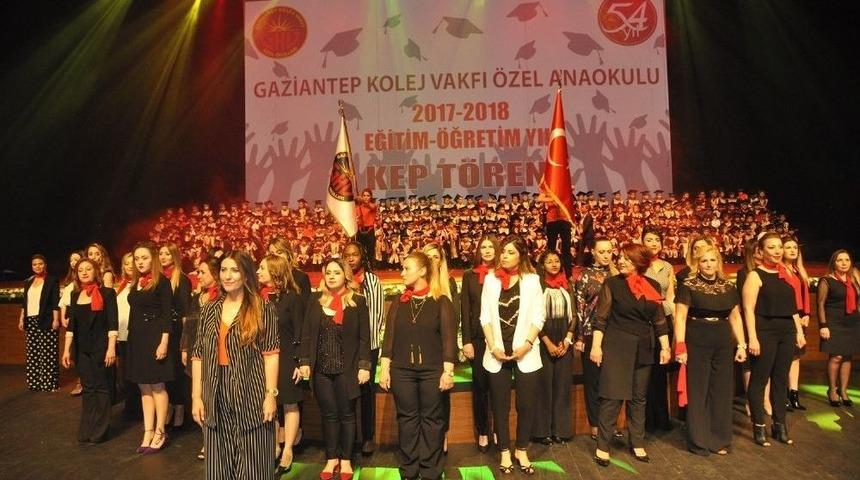 Gkv Anaokulu &Ouml;ğrencilerinde Kep Coşkusu