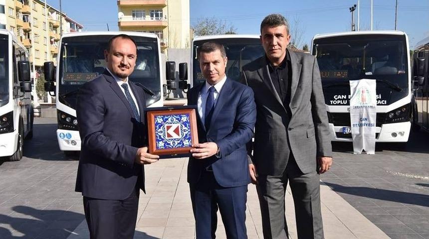 &Ccedil;an&rsquo;a 21 Adet Yeni Şehir İ&ccedil;i Otob&uuml;s