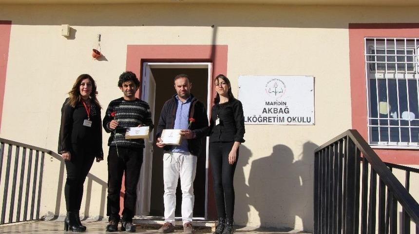 Artuklu Kaymakamı &Ouml;zt&uuml;rk, Kırsalda G&ouml;rev Yapan &Ouml;ğretmenleri Unutmadı