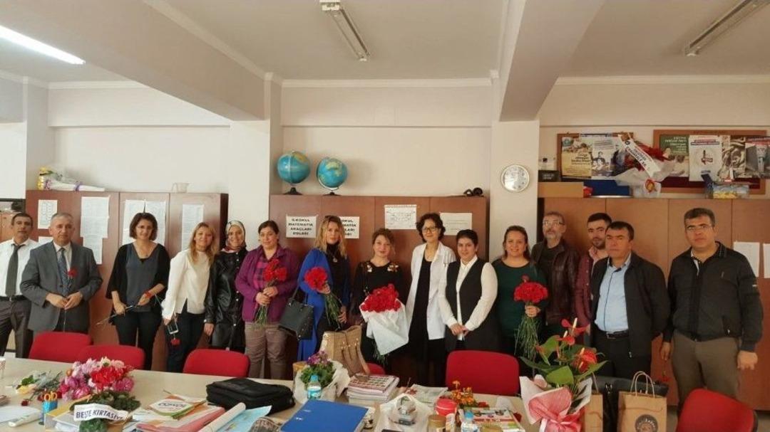 Başkan Altınok&rsquo;tan &Ouml;ğretmenlere Ziyaret