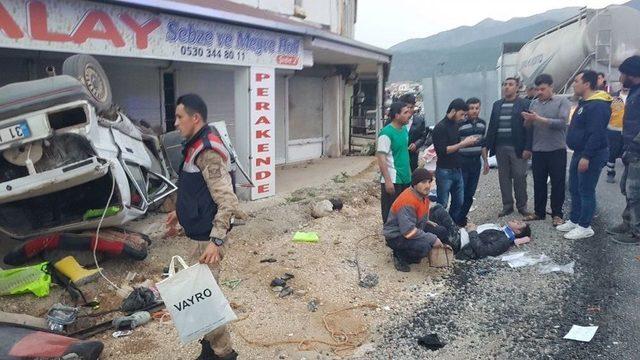 Hatay’da Trafik Kazası: 4 Yaralı