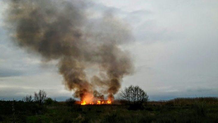 İznik’te Sazlık Yangını G3