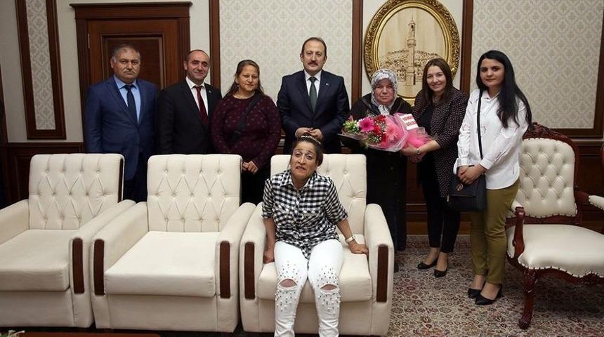 Asp İl M&uuml;d&uuml;rl&uuml;ğ&uuml; Heyeti Vali Pehlivan&rsquo;ı Ziyaret Etti