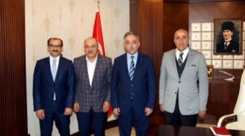 Başkan Yardımcı&rsquo;dan Vali Toprak&rsquo;a Ziyaret