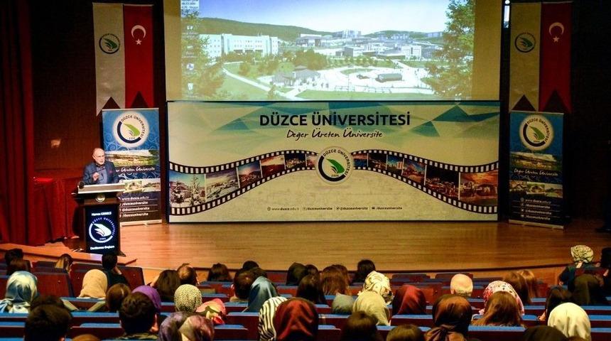 D&uuml;zce &Uuml;niversitesi Dar&uuml;laceze Başkanını Ağırladı