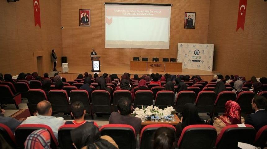 Sbmyo, &Ouml;ğrencilere Bayburt &Uuml;niversitesi&rsquo;ni Anlattı