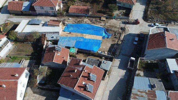 (özel) Konya’da Roma Dönemine Ait Antik Spor Salonunun Üstü Kapatılarak Koruma Altına Aldı G2