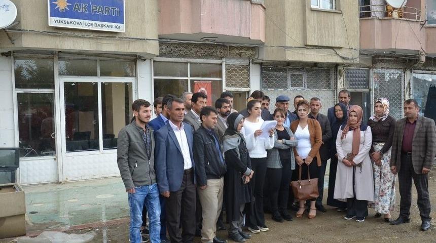 Y&uuml;ksekova&rsquo;da İsrail Katliamı Lanetlendi