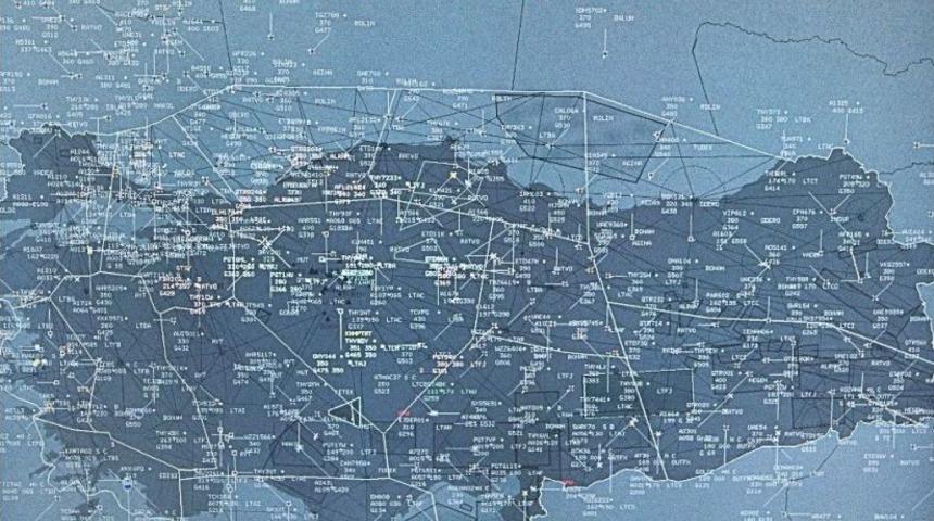 T&uuml;rk Hava Sahasında Transit Trafiği Artıyor