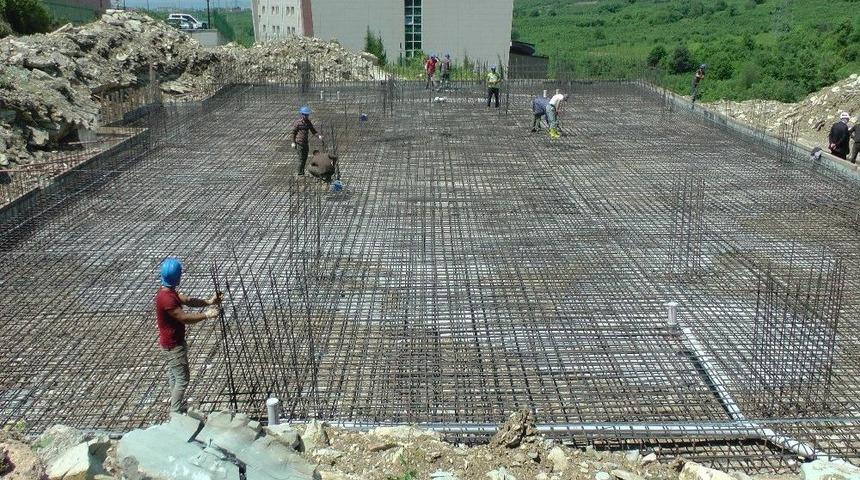 D&uuml; Cami İnşaatı Temeli T&ouml;renle Atıldı