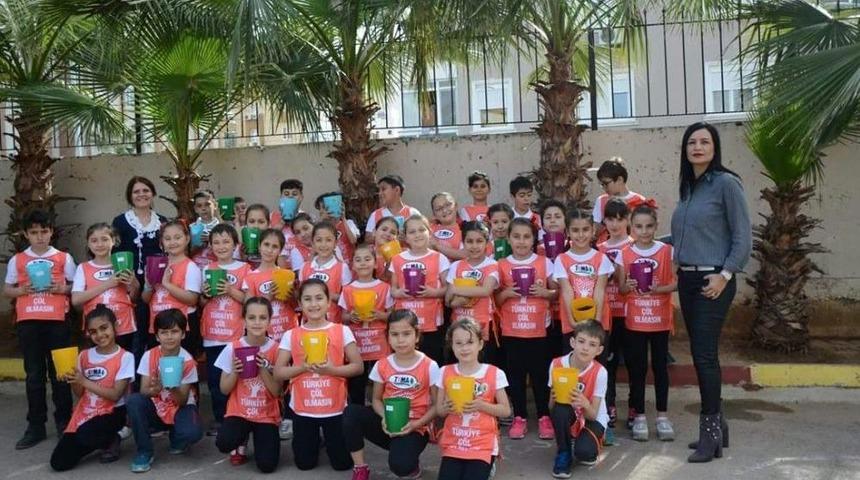 Minik &Ouml;ğrenciler Ağa&ccedil; Kardeşliği Projesine Katıldı