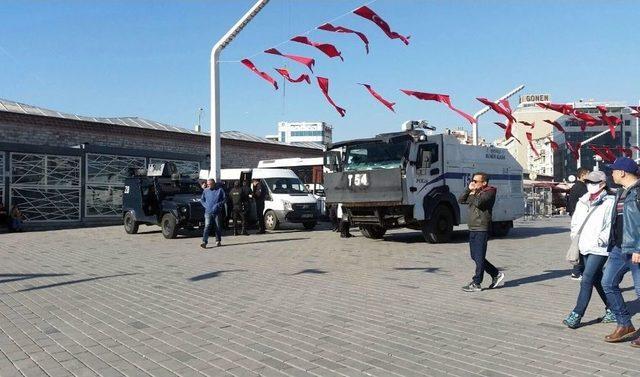 Taksim Meydanı’nda Yoğun Güvenlik Önlemi