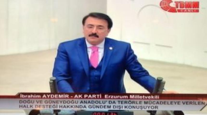 Aydemir Tbmm’de Milli Hassasiyeti Dile Getirdi
