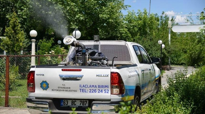 Zararlı Vekt&ouml;rlerle M&uuml;cadelede 55 Bin 300 Litre İla&ccedil; Kullanıldı
