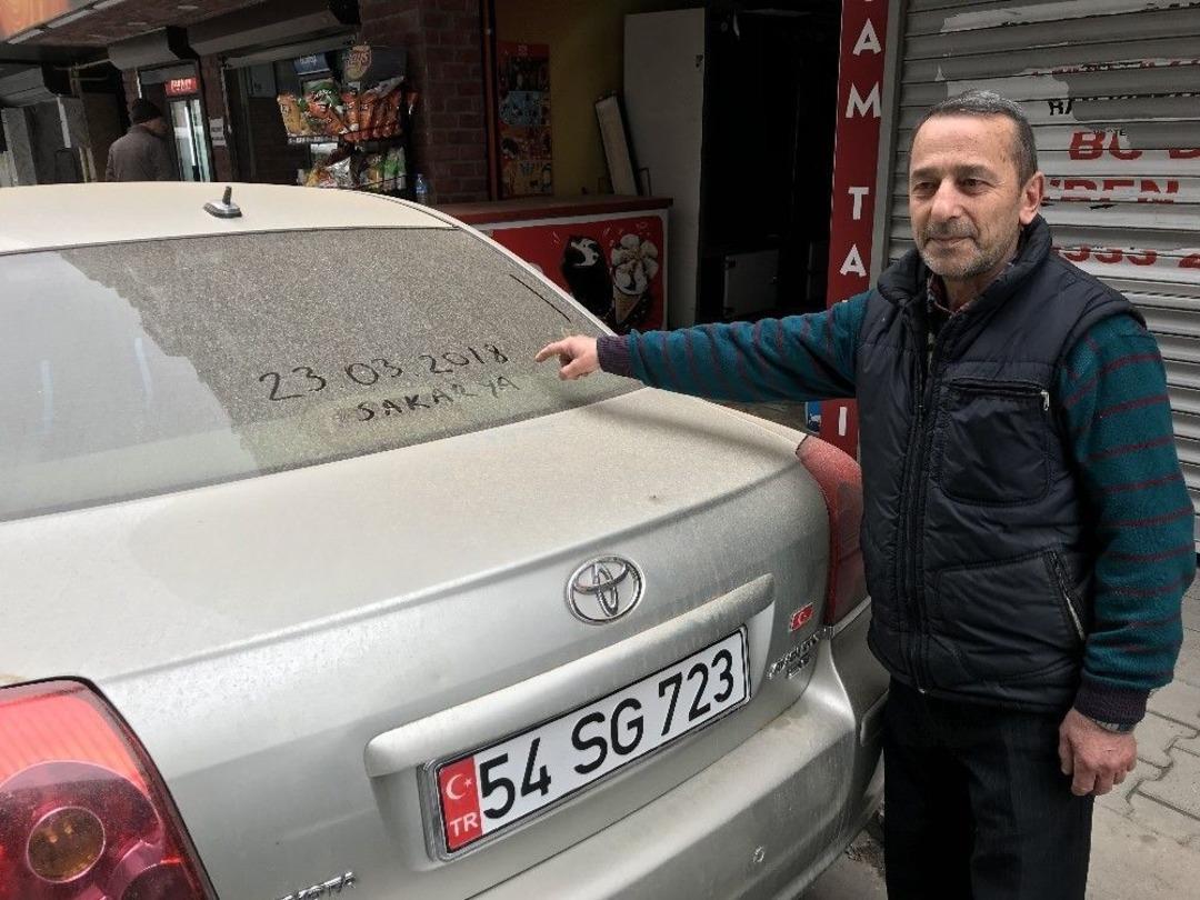 Sakarya&rsquo;ya &Ccedil;amur Yağdı