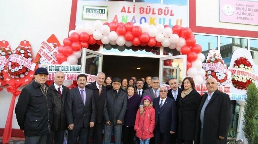 Ereğli Belediyesi Ali B&uuml;lb&uuml;l Anaokulu A&ccedil;ıldı