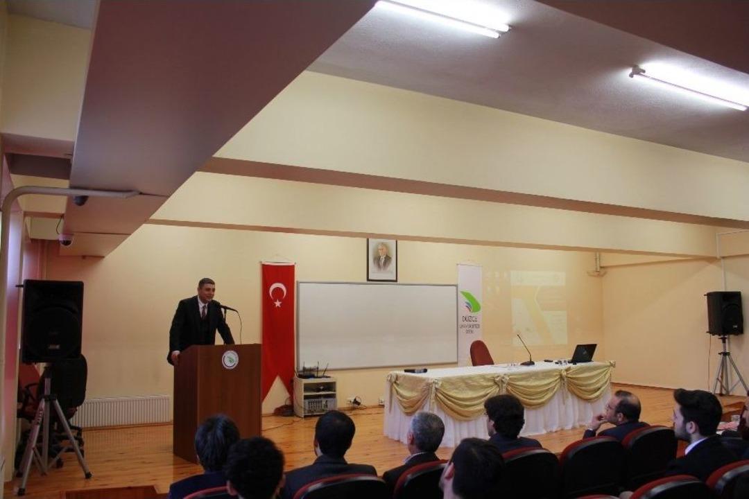 Kaymakam &Ouml;zt&uuml;rk &Uuml;niversite &Ouml;ğrencileriyle Bir Araya Geldi