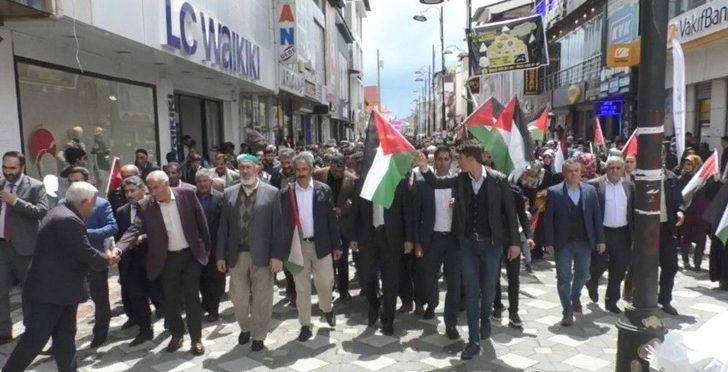 Ağrı’da Filistinliler İçin Gıyabi Cenaze Namazı Kılındı G4