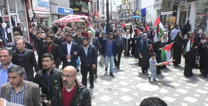 Ağrı’da Filistinliler İçin Gıyabi Cenaze Namazı Kılındı G5
