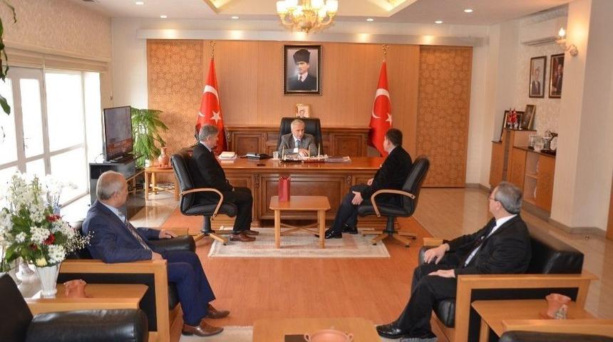 Vali Kamçı’ya Dünya Meteoroloji Günü Ziyareti