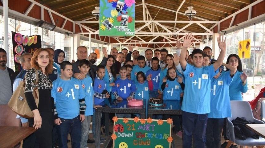 Nusaybin’de Down Sendromlu Çocuklar Gönüllerince Eğlendi