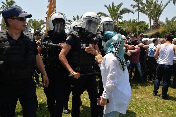 Mersin’de Olaylı Yıkım G1