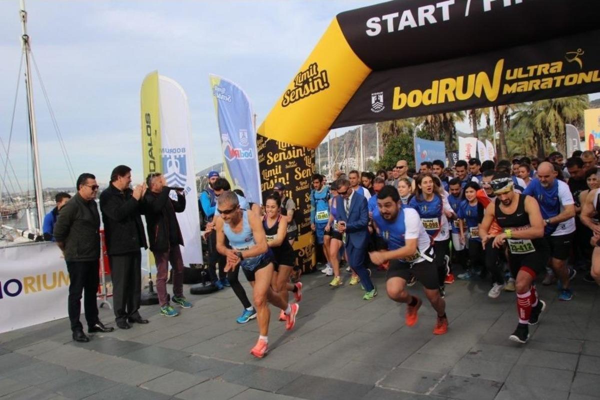 Bodrun Ultra Maratonu Renkli Ge&ccedil;ti