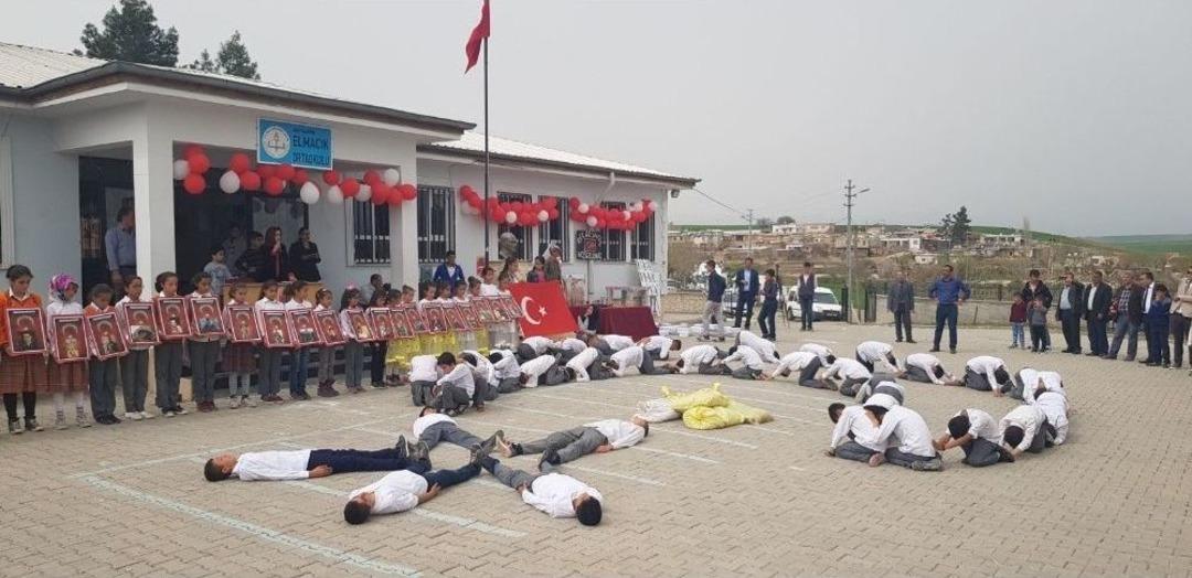 K&ouml;y Okulunun Etkinliğinde G&ouml;rsel Ş&ouml;len Yaşandı
