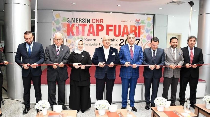 Cnr 3. Mersin Kitap Fuarı A&ccedil;ıldı