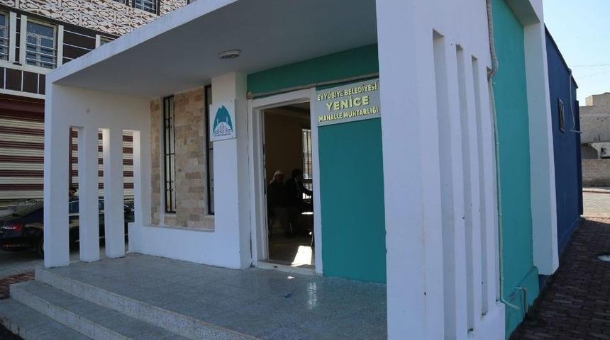 Eyy&uuml;biye Belediyesi Muhtar Evlerini Bir Bir A&ccedil;ıyor