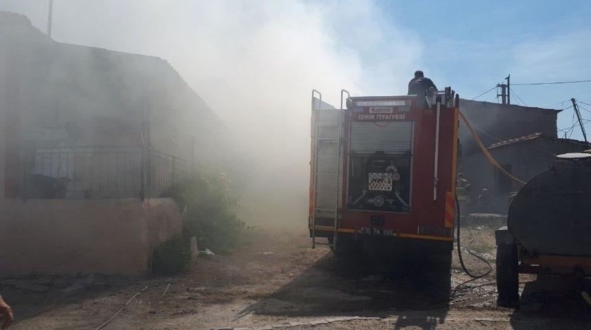 Fo&ccedil;a&rsquo;da Korkutan Yangın