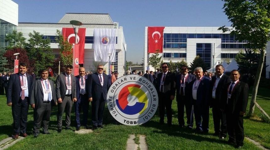 Gtb Delegeleri Tobb Genel Kuruluna Katıldı