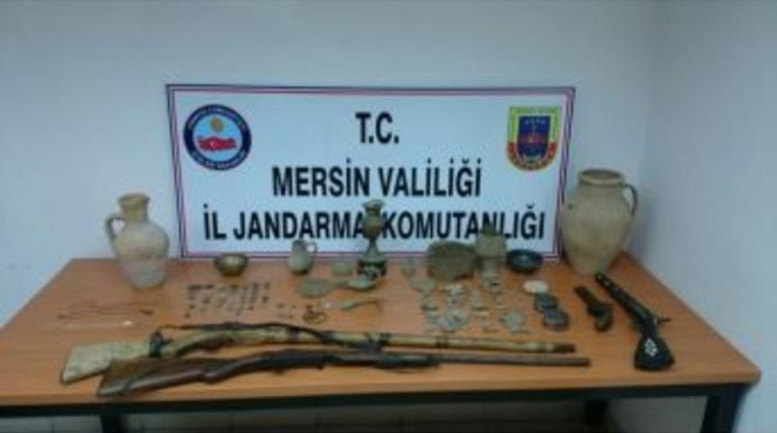 Mersin’de Kaçak Kazı Yapan 1 Kişi Gözaltına Alındı