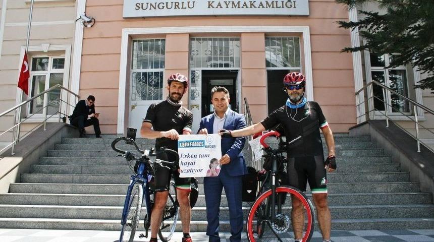 Kistik Fibrozis İçin Pedal Çeviriyorlar