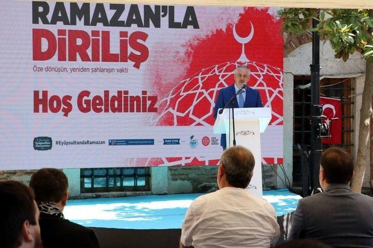 Eyüpsultan’da Ramazan Ayının Bu Yılki Mottosu: "ramazan’la Diriliş" G3