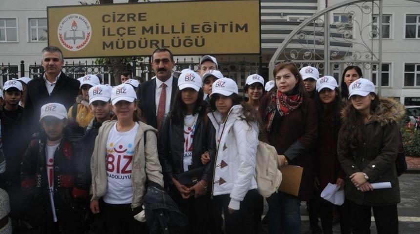 Cizreli Öğrenciler Antalya’ya Uğurlandı