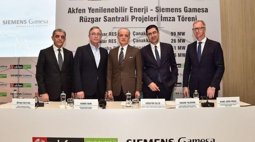 Akfen 1.6 Milyar Tl Yatırımla 4 R&uuml;zgar Projesine Başlıyor