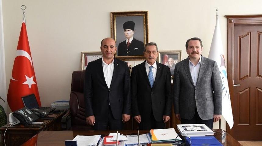 Memur-sen Genel Başkanı Ali Yal&ccedil;ın Vali Kalkancı&rsquo;yı Ziyaret Etti