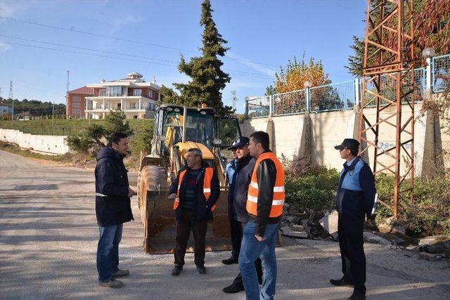 Bilecik Belediyesi Tarafından Yapılan Alt Yapı Çalışmalarına Sıkı Denetim