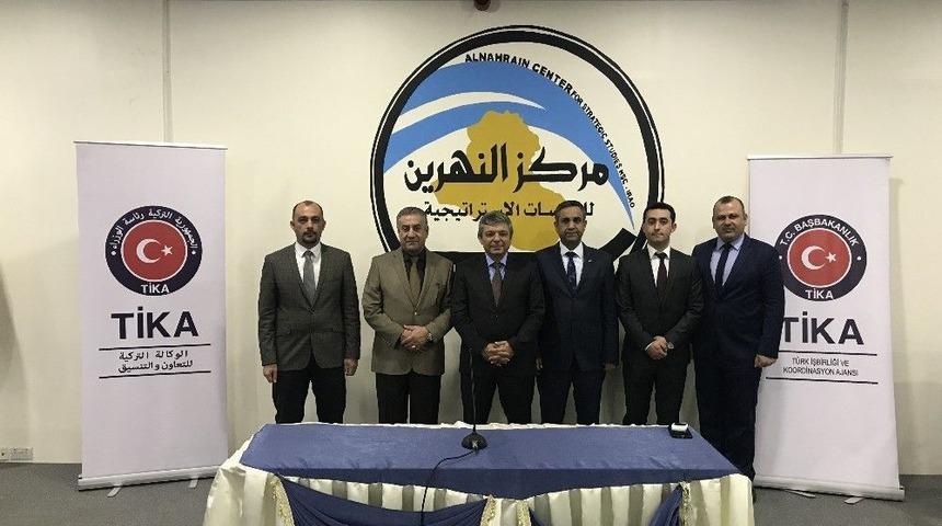 Tika&rsquo;dan Irak&rsquo;ta Nahreyn Stratejik Araştırmalar Merkezi&rsquo;ne Donanım Desteği