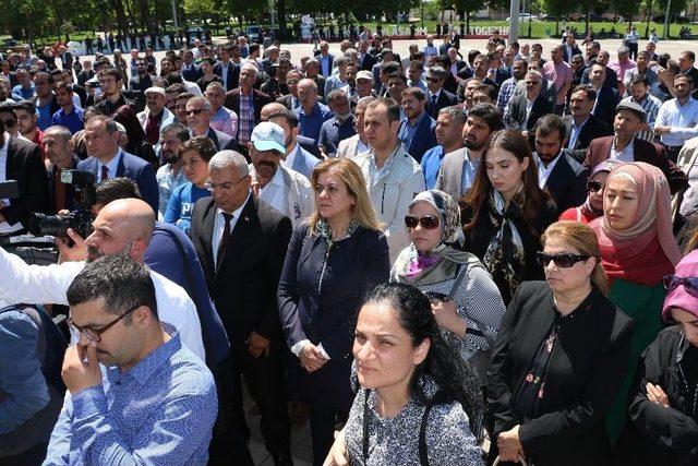 Gaziantep’te, Şehit Düşen Filistinliler İçin Dua Edildi