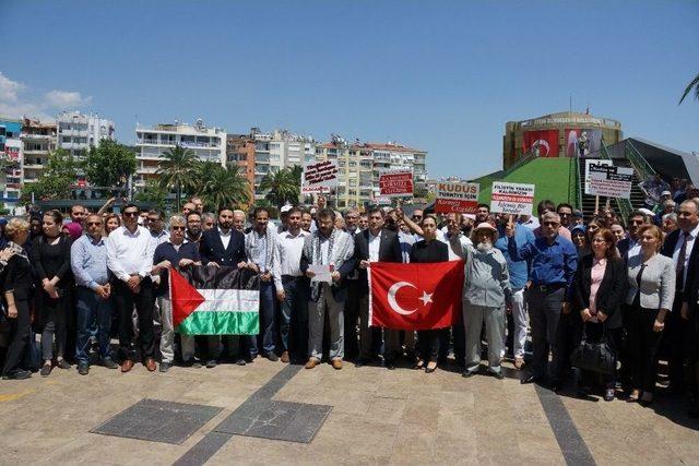 Ak Parti Aydın’dan İsrail Protestosu