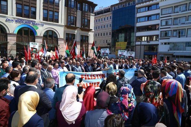 Ak Parti’den Abd Ve İsrail’e Protesto