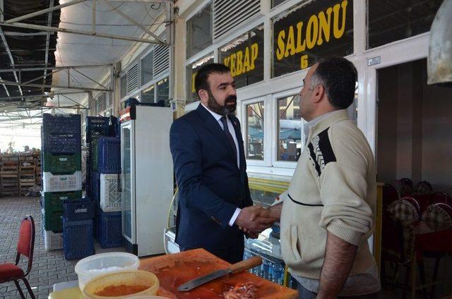 Mhp Aday Adayı Gören Darende İlçesini Ziyaret Etti