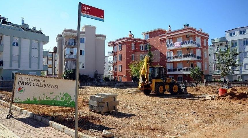 Kepez&rsquo;den Ahatlı&rsquo;ya Yeni Park