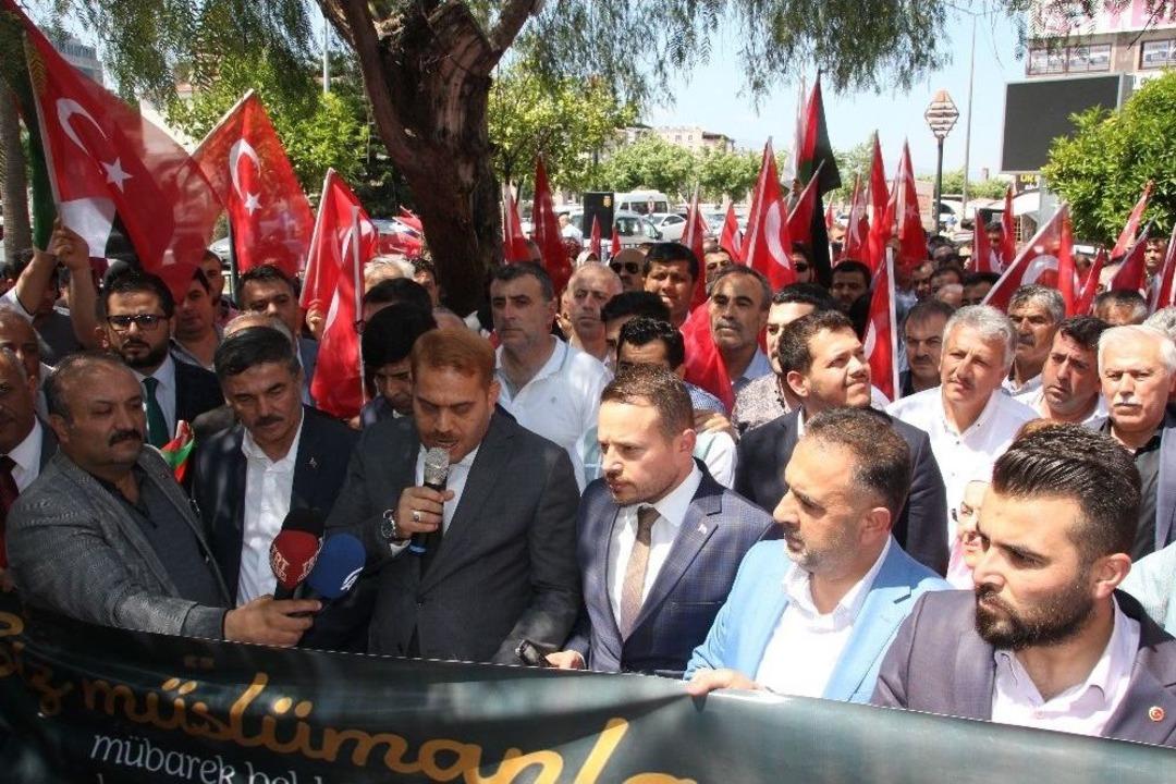 Hatay&rsquo;da İsrail Protestosu